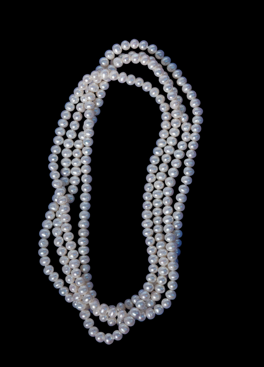 64-Inch Endless Cultured Freshwater Pearl Necklace
