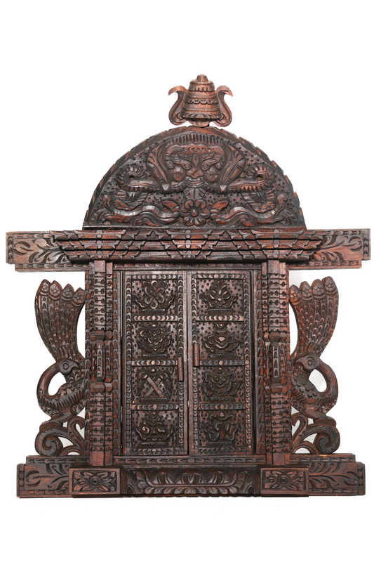Akhijhyal – Traditional Newari Window Carving | Handcrafted Woodwork from Nepal