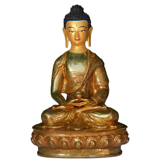 Amitabha Buddha Statue -Brass