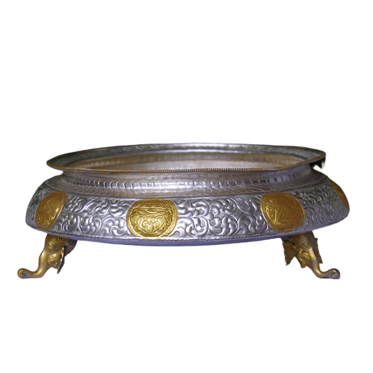 Newari Traditional Sliver-Coated Kota